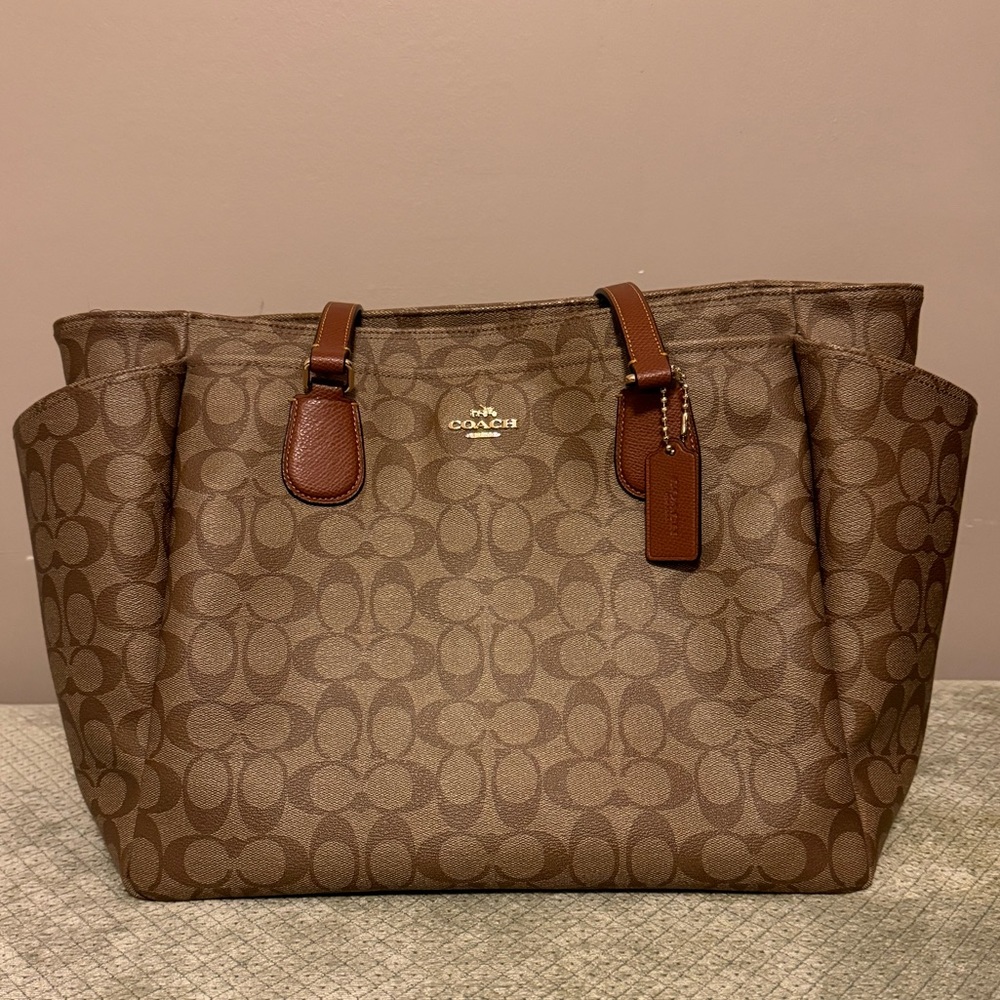 COPY - Coach Large Travel, Work or Diaper Bag